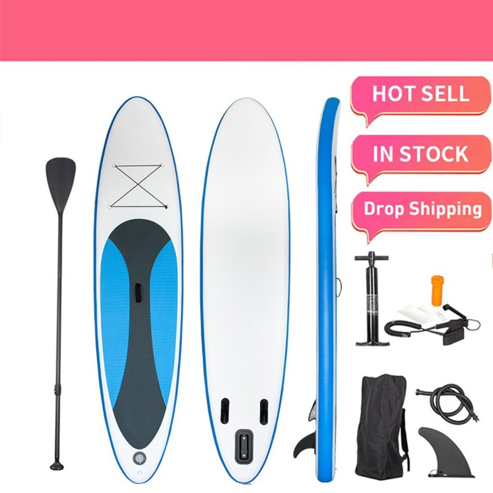 Water Sports High Pressure Stand up Printed Beach Paddle board inflatable paddle